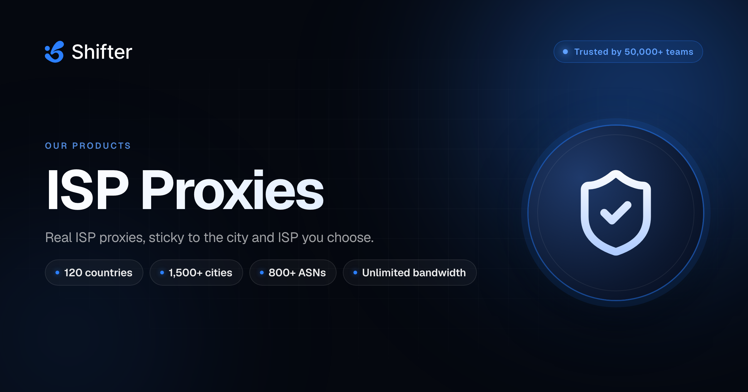 ISP Proxies by City and ISP (ASN) | Shifter