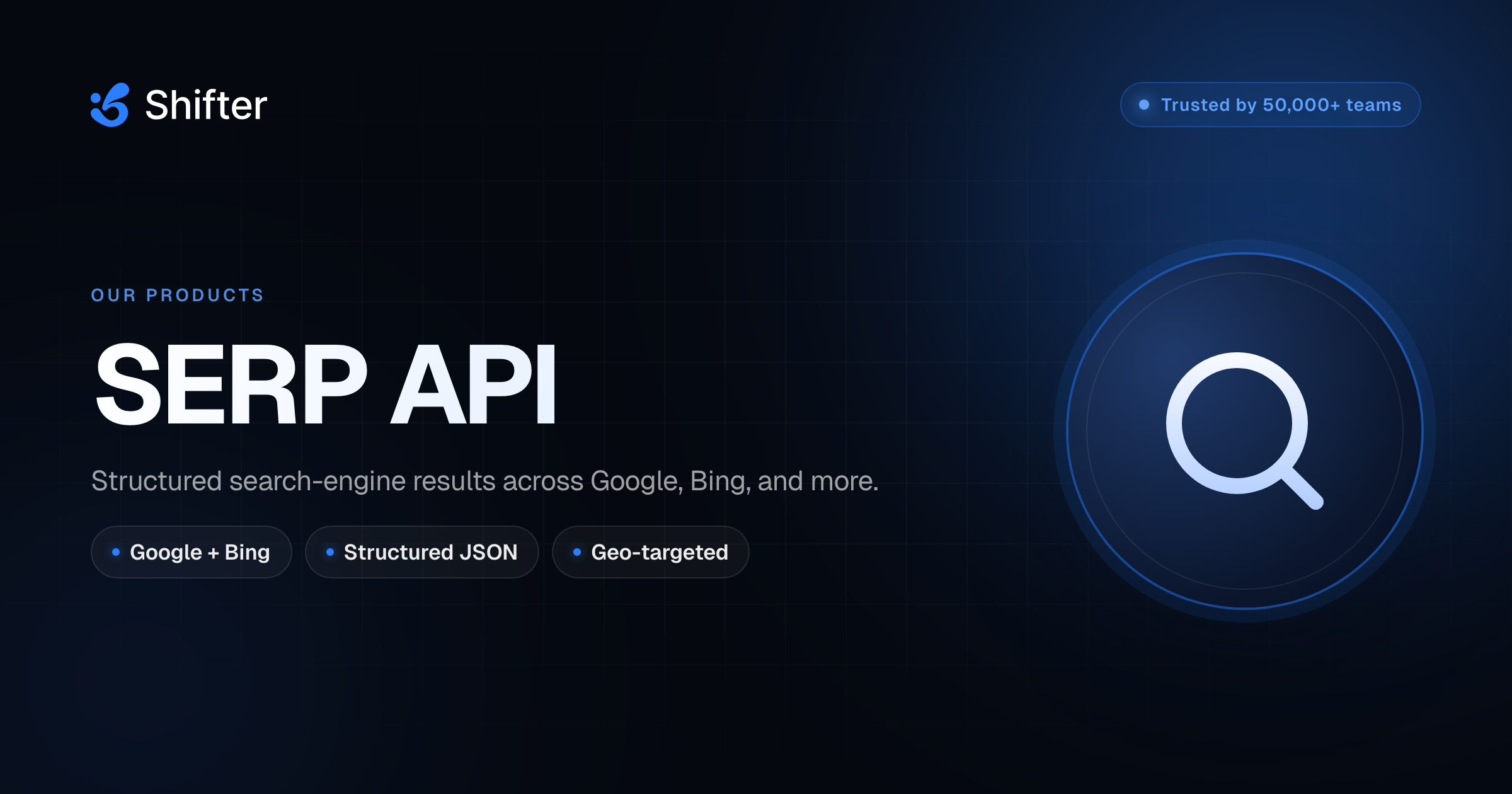 SERP API for Google Search Data & Rank Tracking | Shifter
